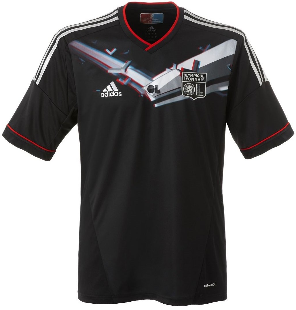 Camisa II Lyon 2012 2013 Adidas retro